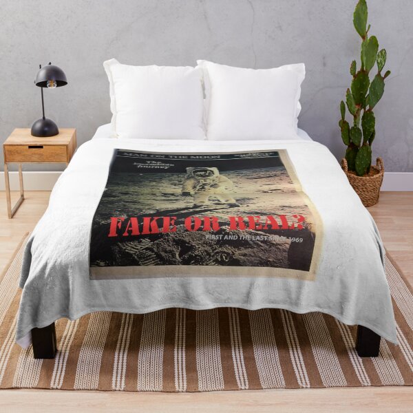 Item preview, Fake or Real Man on Moon  designed and sold by metalcharisma.