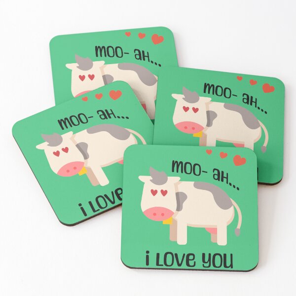 Item preview, I love you… moo-ah | cow designed and sold by ByReg.