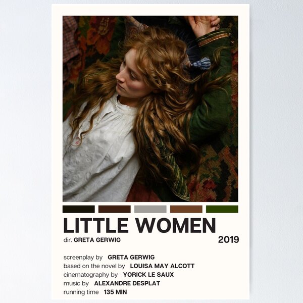 Item preview, Little Women (2019) Movie Poster designed and sold by YellowishCat15.