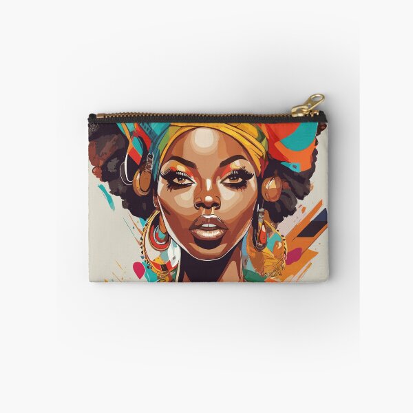 Item preview, Afrobeats Black Woman Contemporary Urban Art designed and sold by AiPixals.