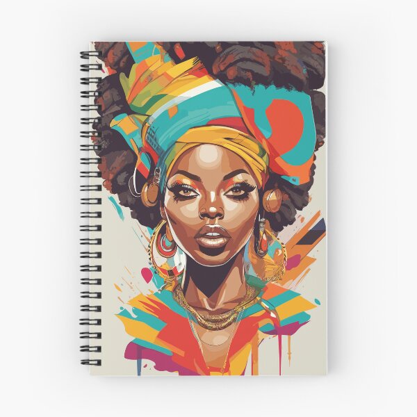 Item preview, Afrobeats Black Woman Contemporary Urban Art designed and sold by AiPixals.