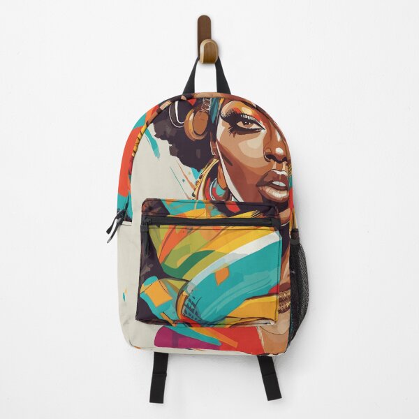 Item preview, Afrobeats Black Woman Contemporary Urban Art designed and sold by AiPixals.