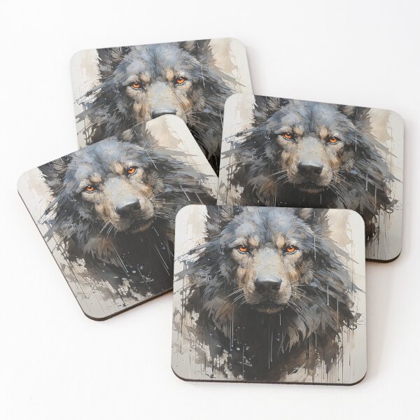 Artikelvorschau, Wolf-Wand-Kunst entworfen und verkauft von storyofdavid.