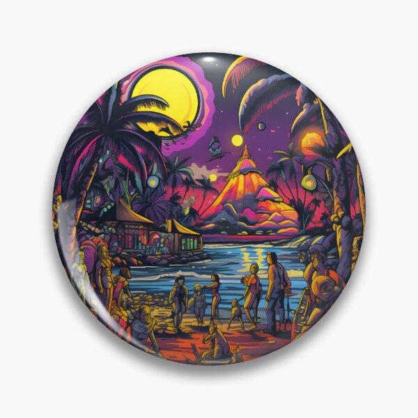 Artikelvorschau, Goa-Strand entworfen und verkauft von Mr.Psychedelia.