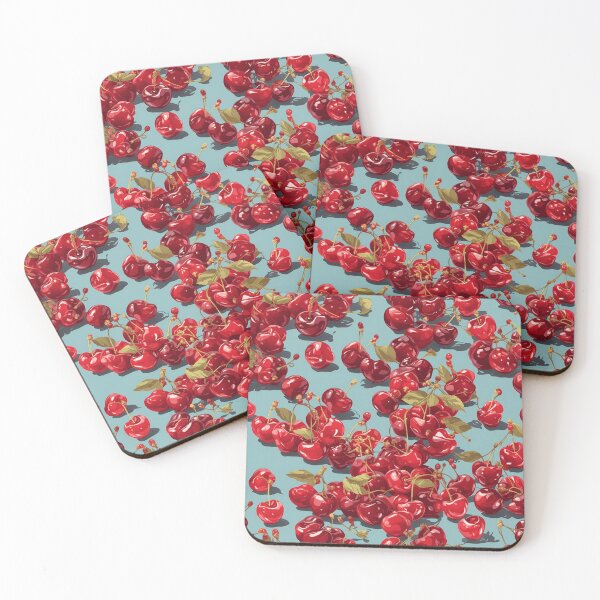 Item preview, Cherries pattern designed and sold by DJALCHEMY.