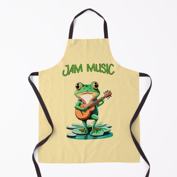 Item preview, Frog Playing Guitar Jam Music designed and sold by netfires.
