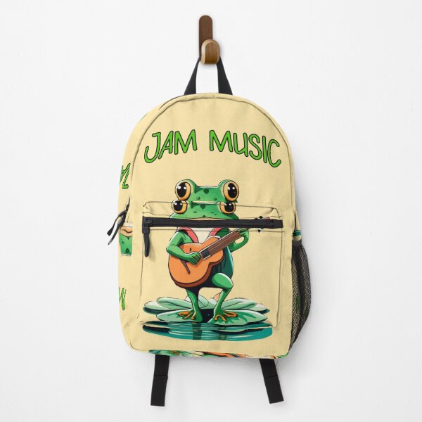 Item preview, Frog Playing Guitar Jam Music designed and sold by netfires.