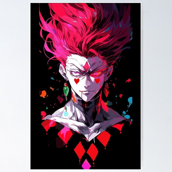 Hunter x Hunter Hisoka Morow Anime Character Poster - Owl Fashion Shop