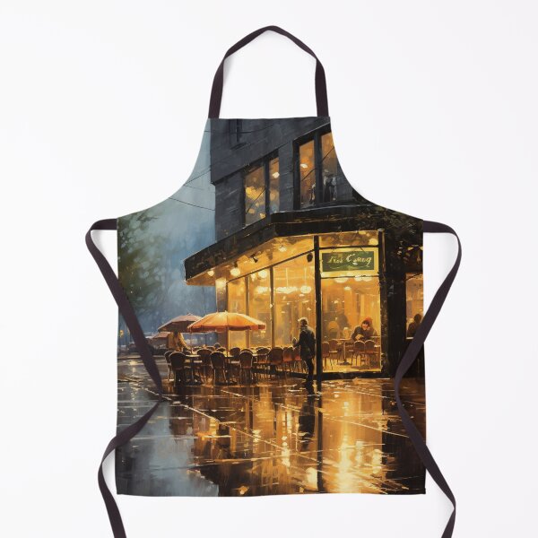 Item preview, Rainy Coffee Shop designed and sold by UltraItems.