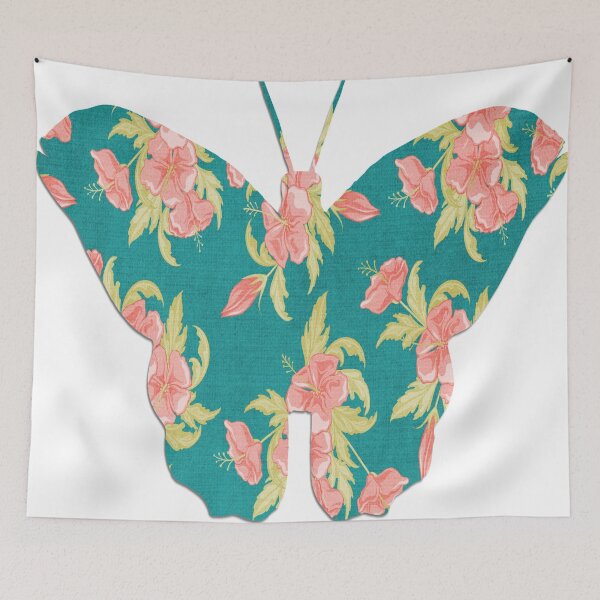 Item preview, Butterfly with Floral Pattern designed and sold by KirstenJRenfroe.
