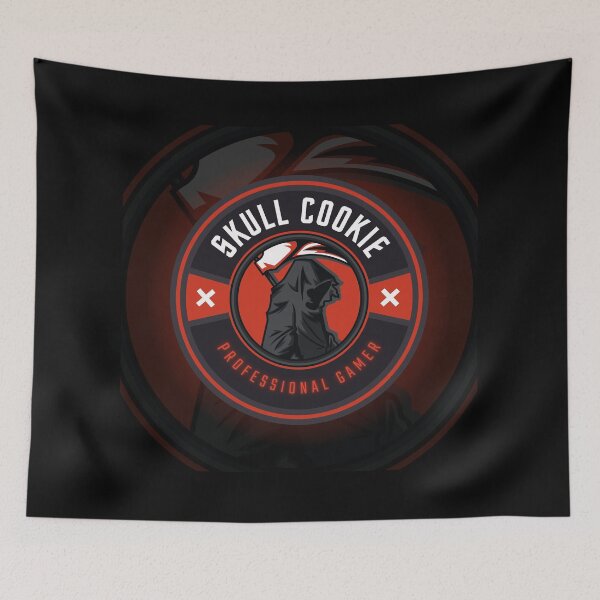 Item preview, Skull cookie-professinal gamer designed and sold by MrDeebshop.
