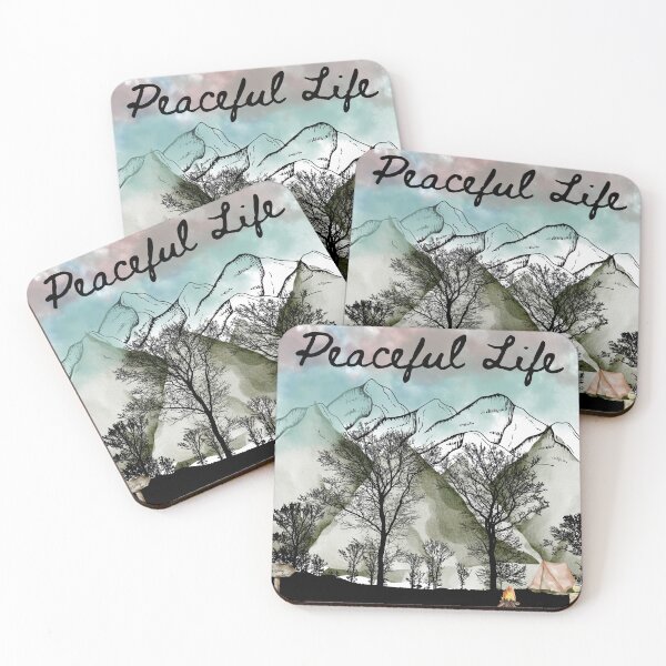 Item preview, Peaceful Life designed and sold by Velvet Rebel Studios .