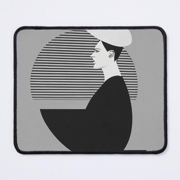 Item preview, Geometry in Harmony: Modern Monochrome Art designed and sold by Purple-Glow.