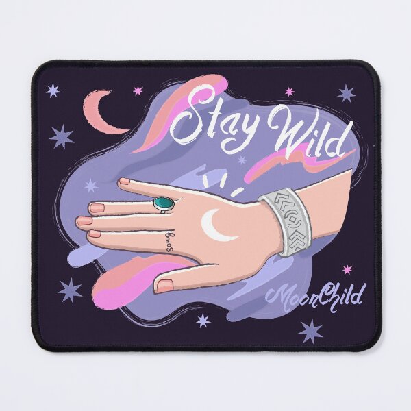 Item preview, STAY WILD moonchild designed and sold by SeptemberMarket.