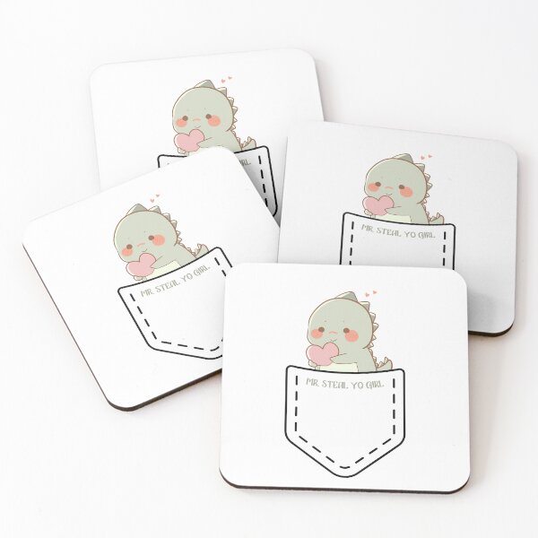 Item preview, Mr. Steal Yo Girl - 1 - Pocket Friend, Dinosaur designed and sold by Quirkdom.