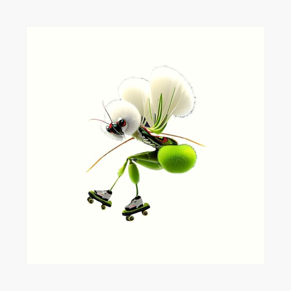 Item preview, Roller Skating Mantis designed and sold by Project2020.
