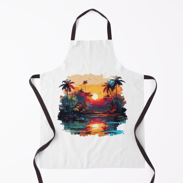 Item preview, Island Sunset designed and sold by TheDesignGhost.