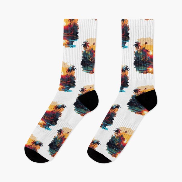 Item preview, Island Sunset designed and sold by TheDesignGhost.