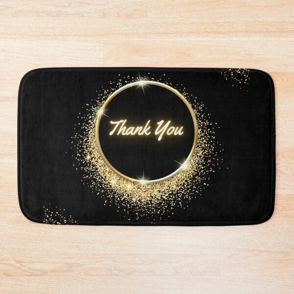 Item preview, Thank you-Golden luster designed and sold by MrDeebshop.