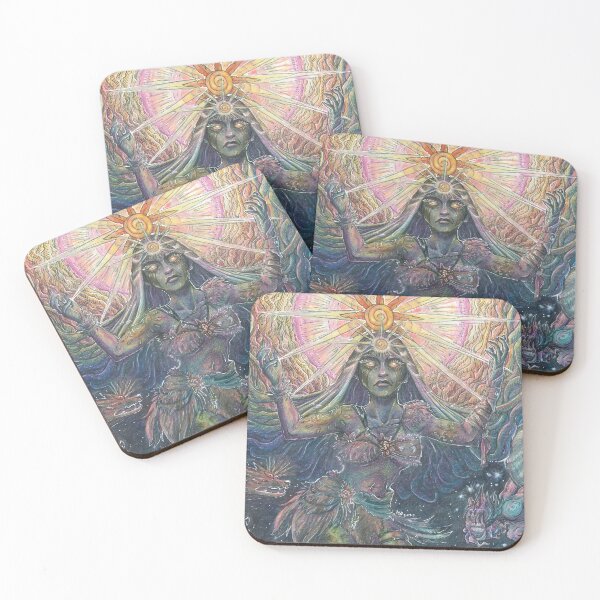Item preview, Sol, Goddess of the Sun designed and sold by TheCrowsCrystal.