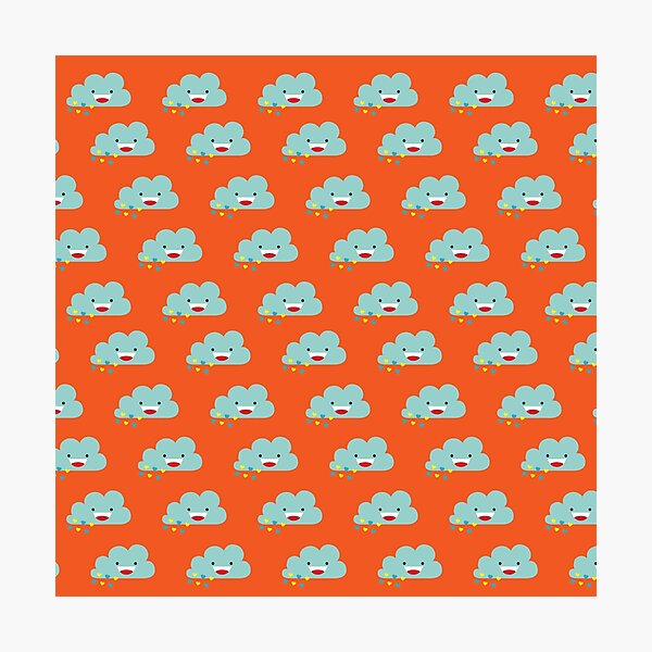 Item preview, Happy Clouds designed and sold by littleoddforest.