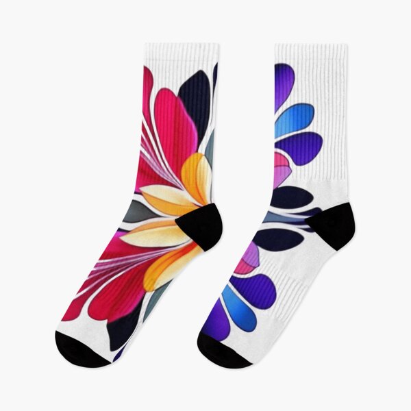 Item preview, Colorful flower pattern  designed and sold by Roxburylane.