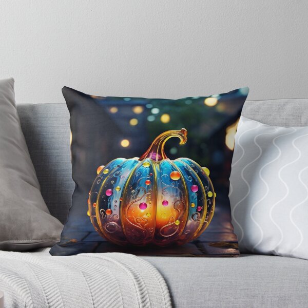 Item preview, stunning glass blown pumpkin print designed and sold by dcrc.
