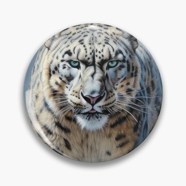 Item preview, Snow Leopard in Winter designed and sold by Elisabeth Lucas.