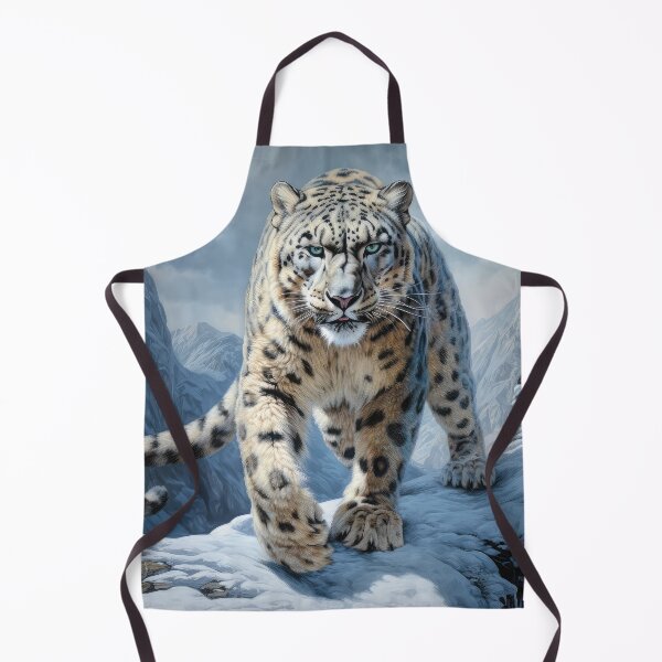 Item preview, Snow Leopard in Winter designed and sold by Elisabeth Lucas.