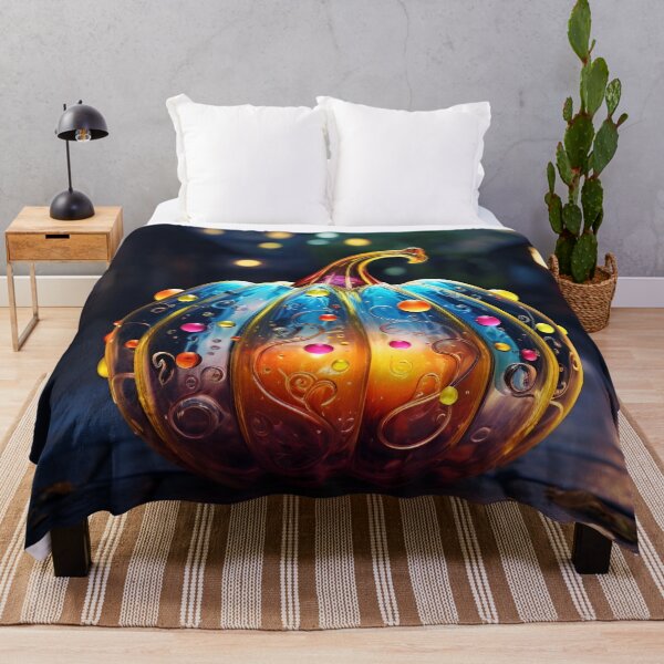 Item preview, stunning glass blown pumpkin print designed and sold by dcrc.