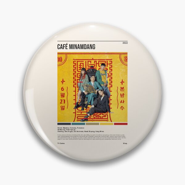 Item preview, Café Minamdang, Kdrama (2022) designed and sold by PinkandP.