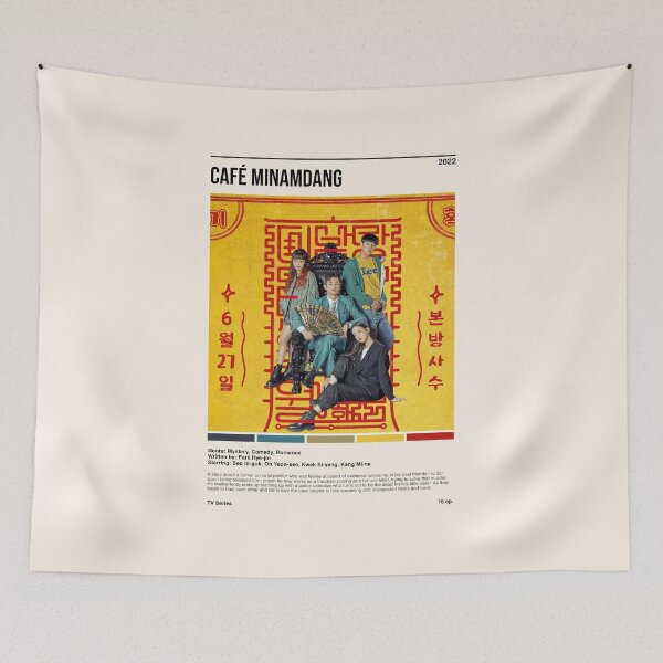Item preview, Café Minamdang, Kdrama (2022) designed and sold by PinkandP.