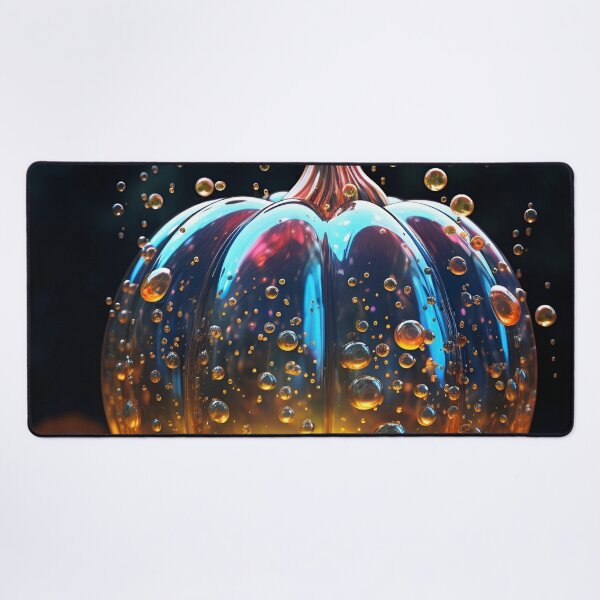 Item preview, stunning glass blown pumpkin print designed and sold by dcrc.