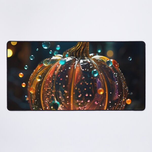 Item preview, stunning glass blown pumpkin print designed and sold by dcrc.