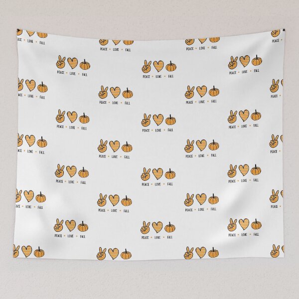 Item preview, Peace Love Fall  designed and sold by Julia McMullen.