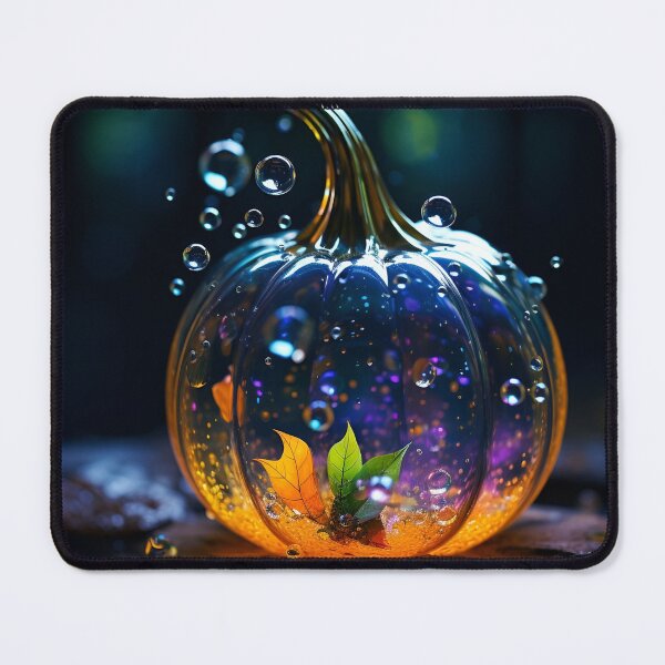 Item preview, stunning glass blown pumpkin print designed and sold by dcrc.