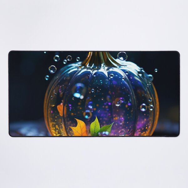 Item preview, stunning glass blown pumpkin print designed and sold by dcrc.