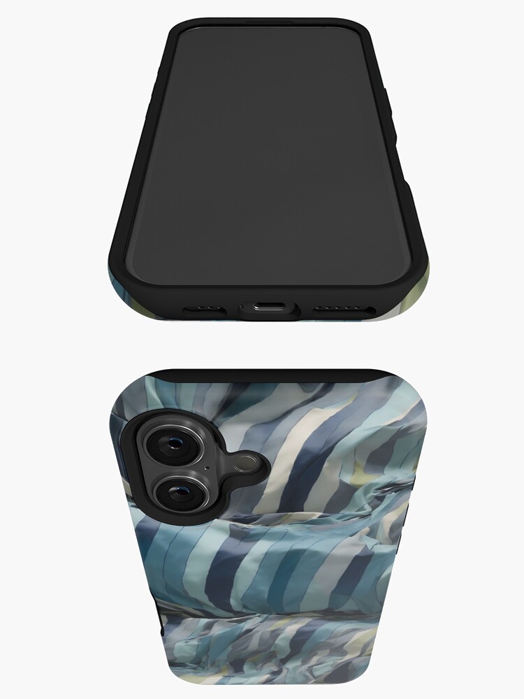 Thumbnail 3 of 4, iPhone Case, Crinkled Wrapping Paper designed and sold by DJALCHEMY.