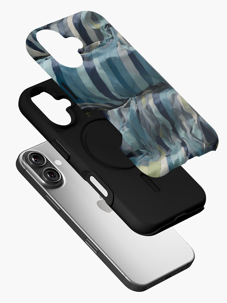 Thumbnail 2 of 4, iPhone Case, Crinkled Wrapping Paper designed and sold by DJALCHEMY.