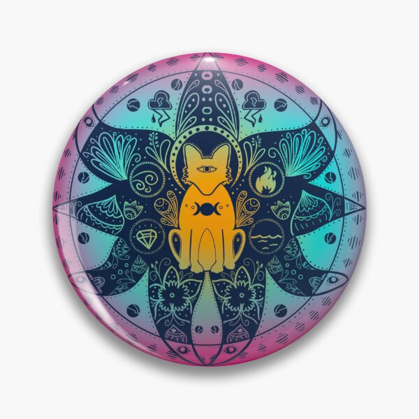 Item preview, Elemental Master - Kitsune Mandala designed and sold by Kara Cooper.