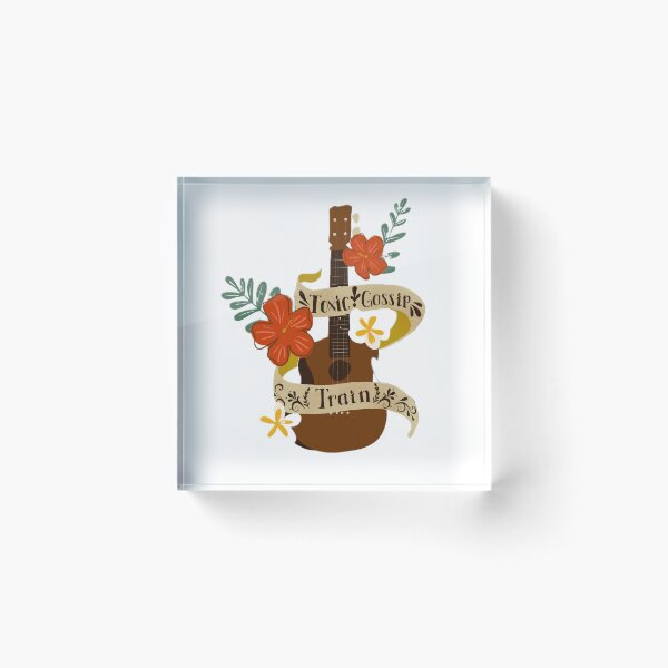 Item preview, Toxic Gossip Train Ukulele Tee designed and sold by GingerAndPoe.