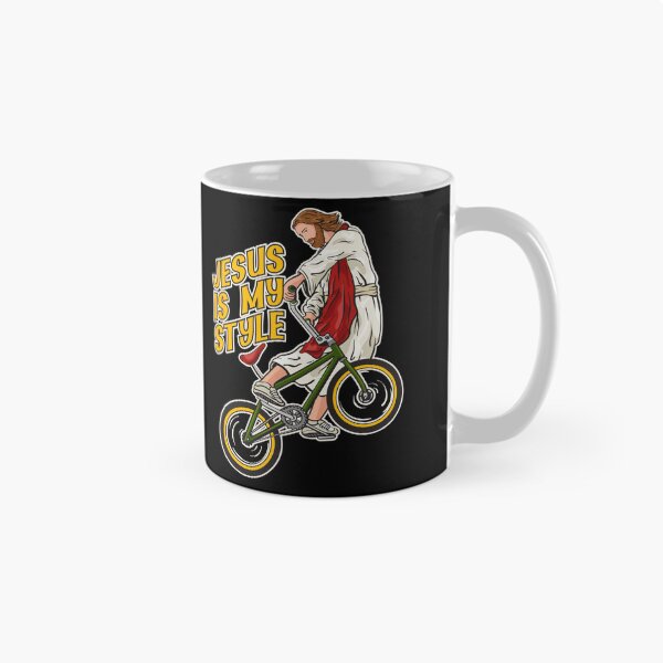 Item preview, Christ on a Bike - BMX Jesus designed and sold by ChristlikeMerch.