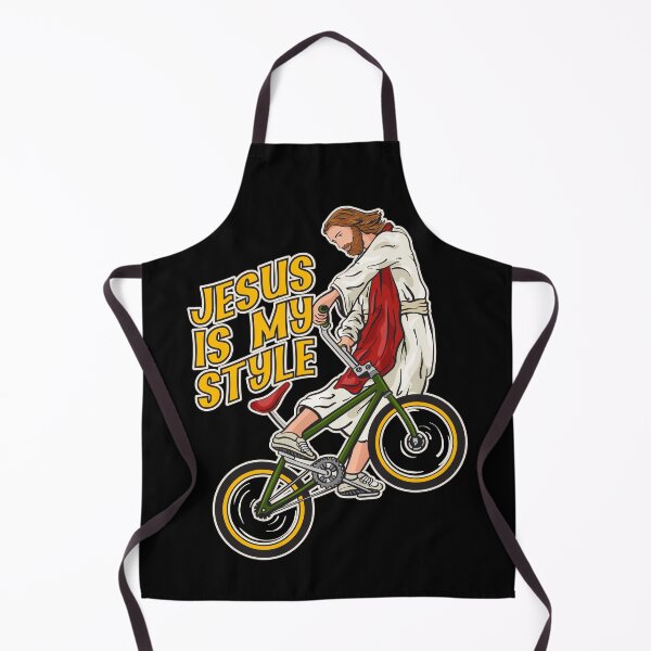 Artikelvorschau, Christus auf dem Fahrrad - BMX Jesus entworfen und verkauft von ChristlikeMerch.