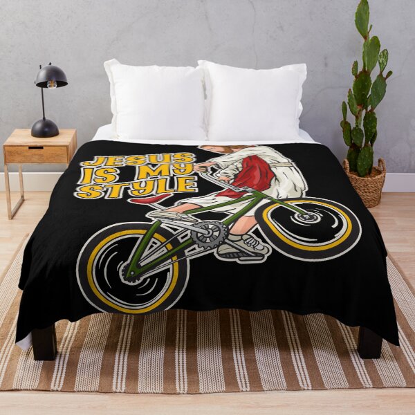 Item preview, Cristo en bicicleta - Jesús BMX designed and sold by ChristlikeMerch.