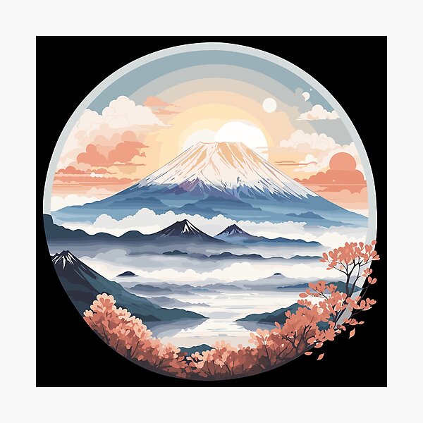 Item preview, Mount Fuji #4 designed and sold by LaloParker.