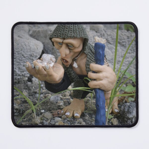 Item preview, Gunther the rock-collecting Troll, River's Edge designed and sold by Amber Ryder.