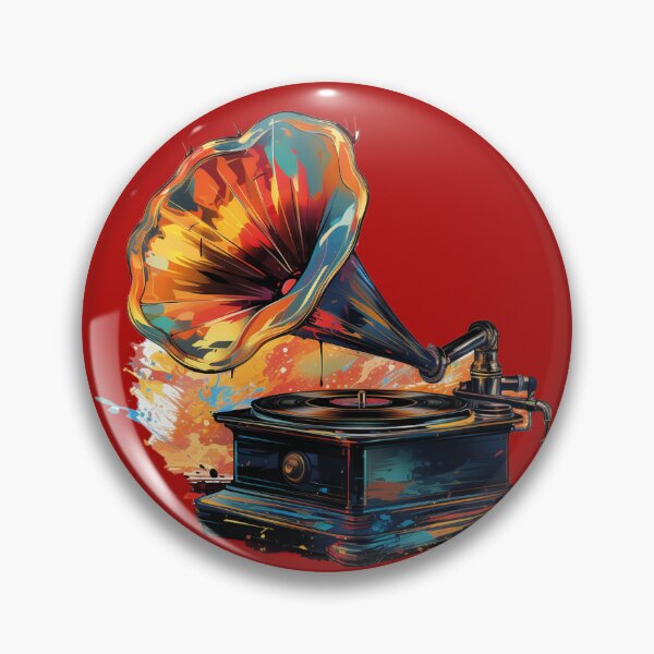 Item preview, Vintage Gramophone 80s designed and sold by Griffin Door.