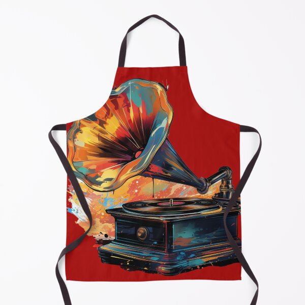 Item preview, Vintage Gramophone 80s designed and sold by Griffin Door.