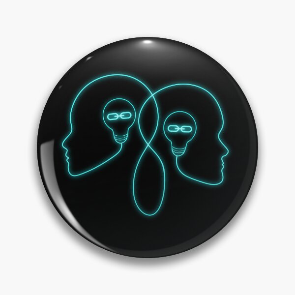 Item preview, Great Minds Link Alike (No Text) designed and sold by URLgeniusMerch.