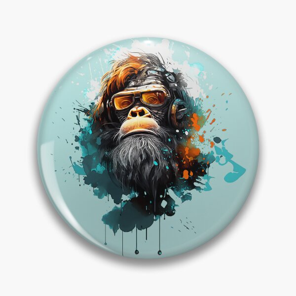 Item preview, HarmonyHairy Sasquatch Aviator designed and sold by planandcraft.